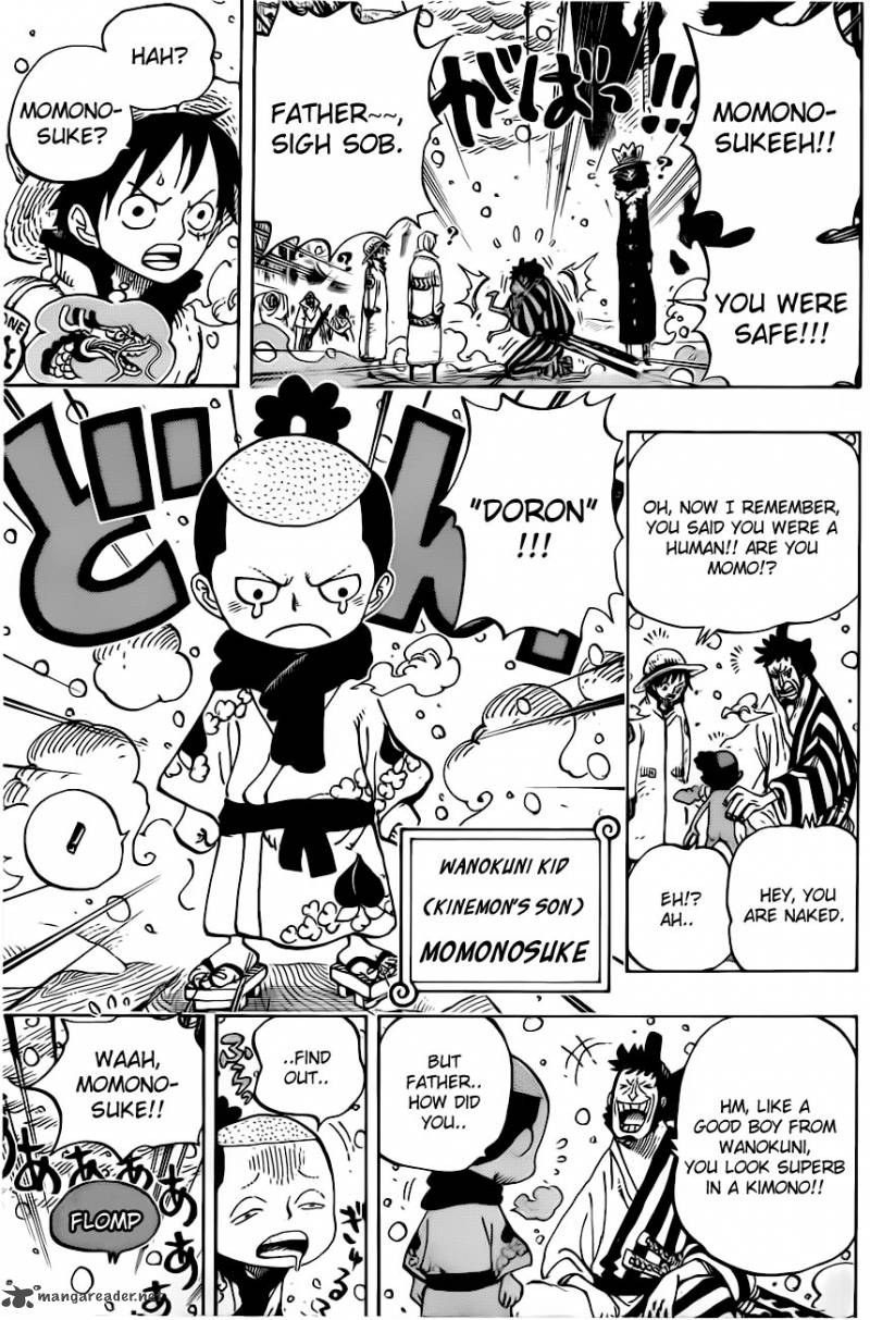 One Piece Chapter 696 — page 9