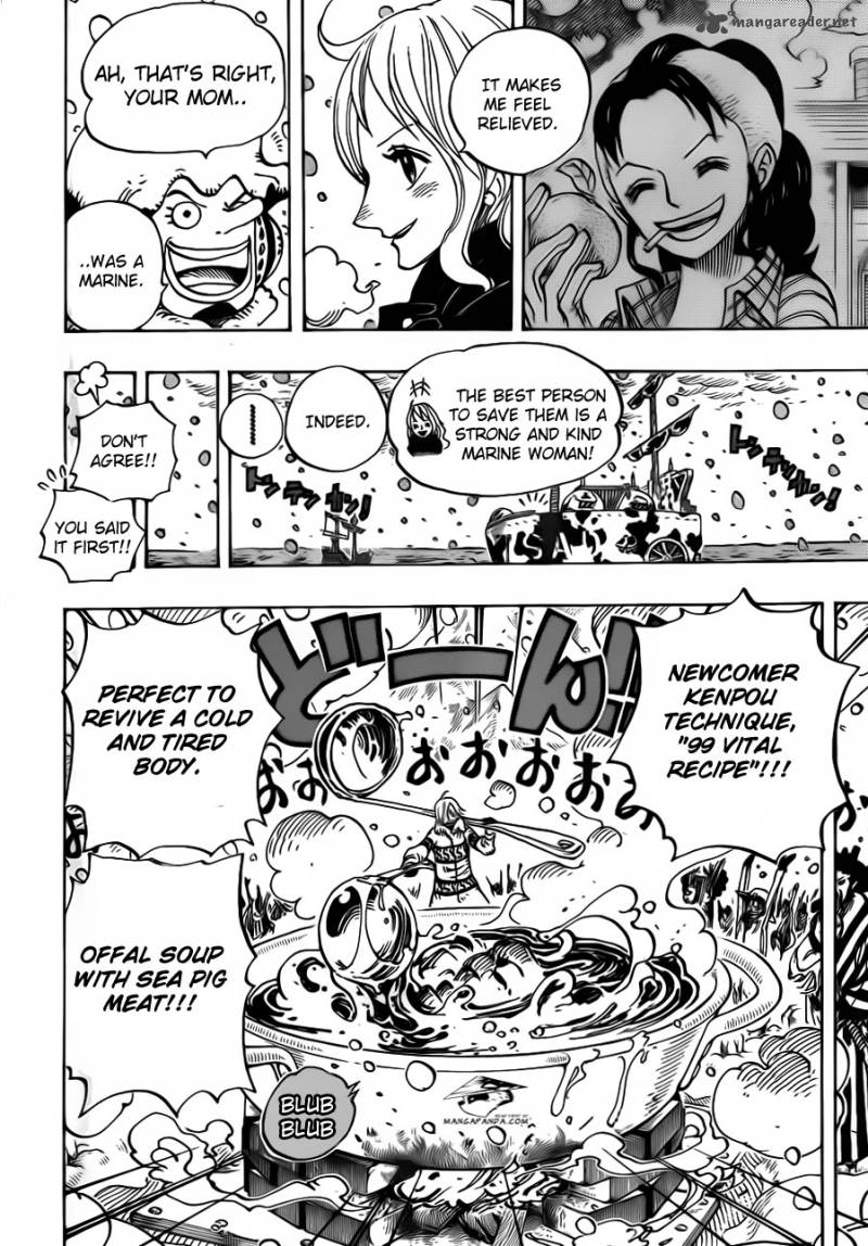 One Piece Chapter 696 — page 14