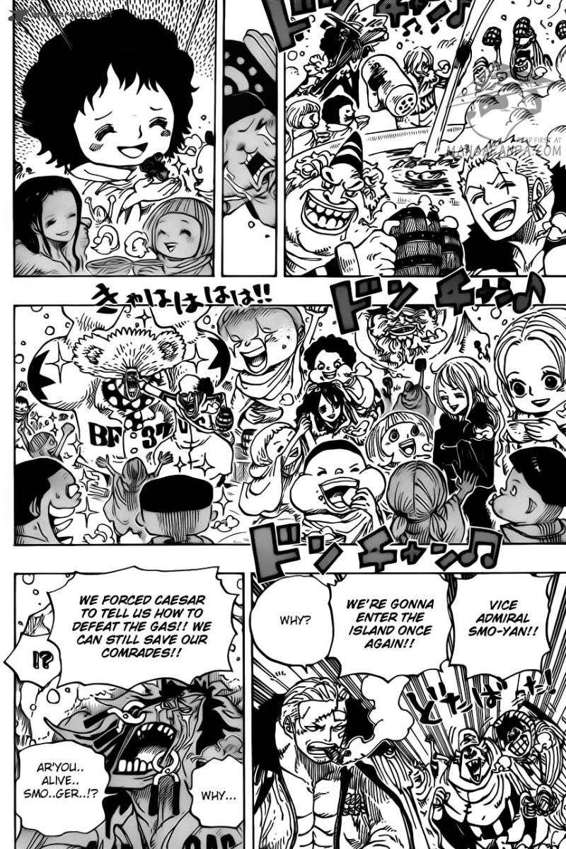 One Piece Chapter 696 — page 19