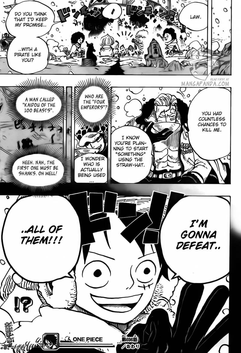 One Piece Chapter 696 — page 20
