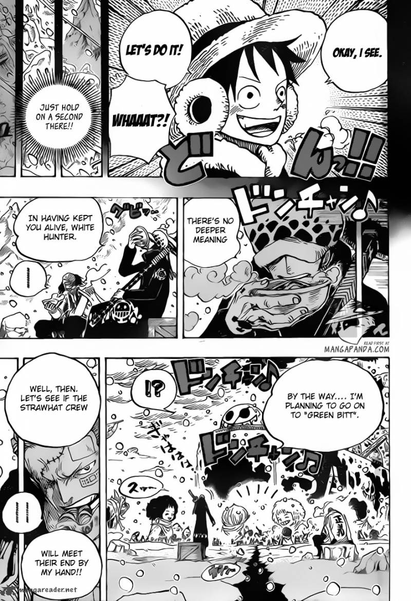 One Piece Chapter 697 — page 5