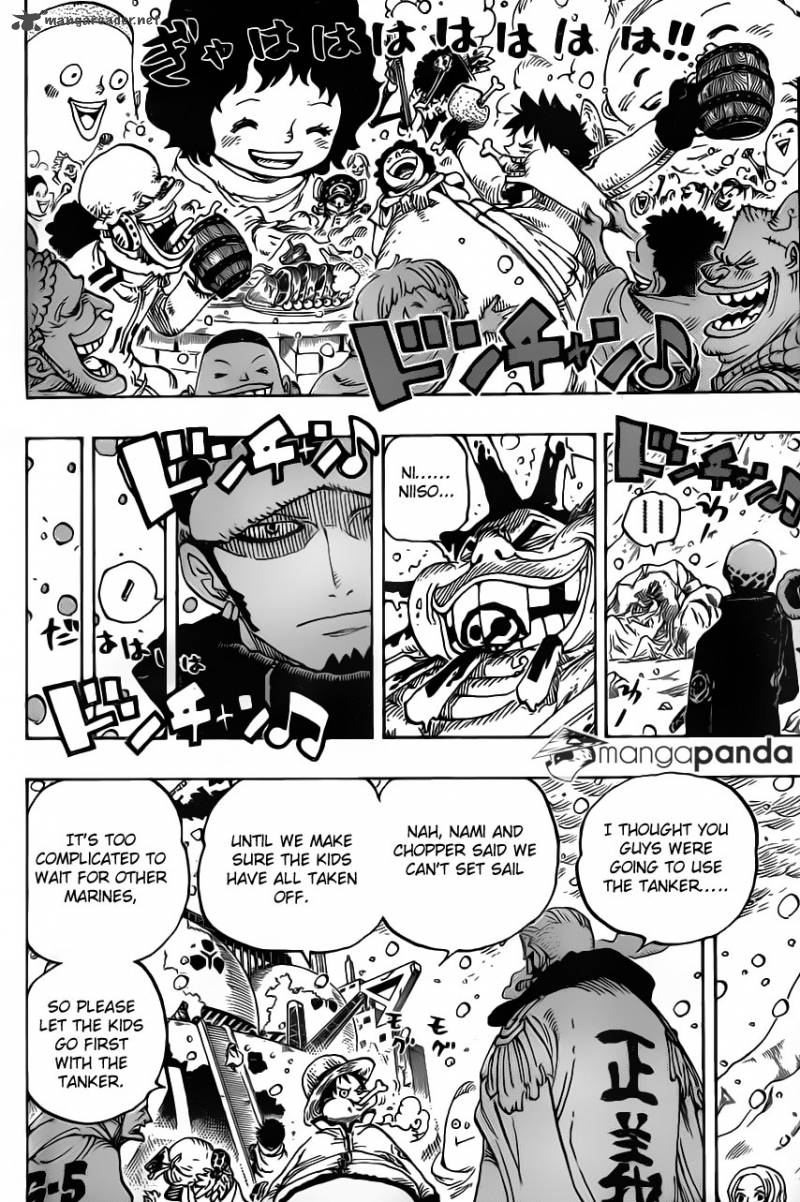 One Piece Chapter 697 — page 6