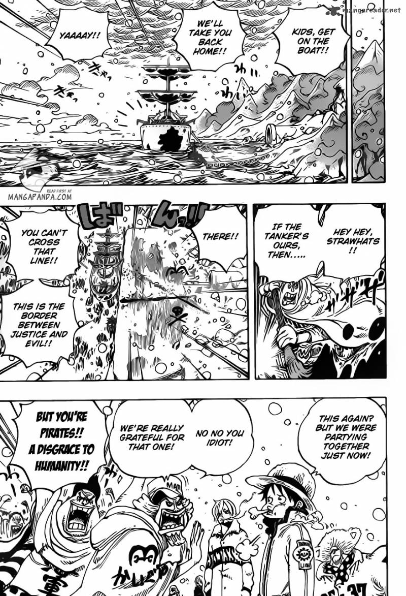 One Piece Chapter 697 — page 7