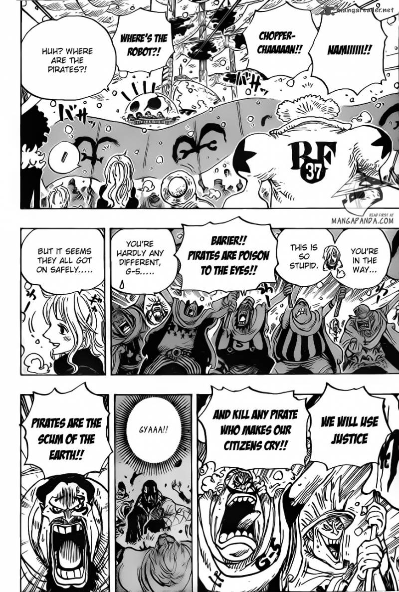 One Piece Chapter 697 — page 8