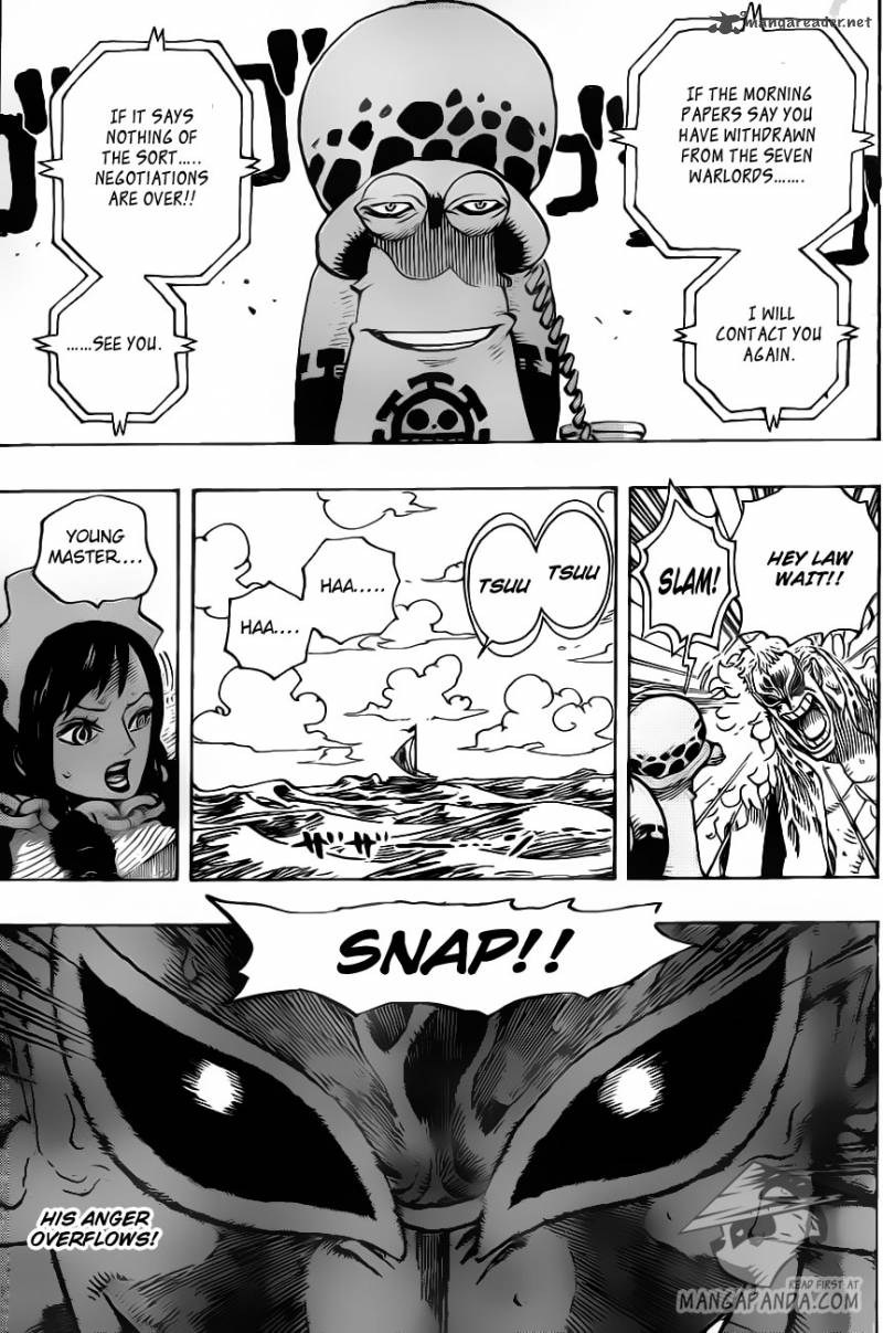 One Piece Chapter 697 — page 21