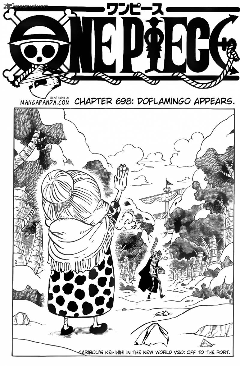 One Piece Chapter 698 — page 3