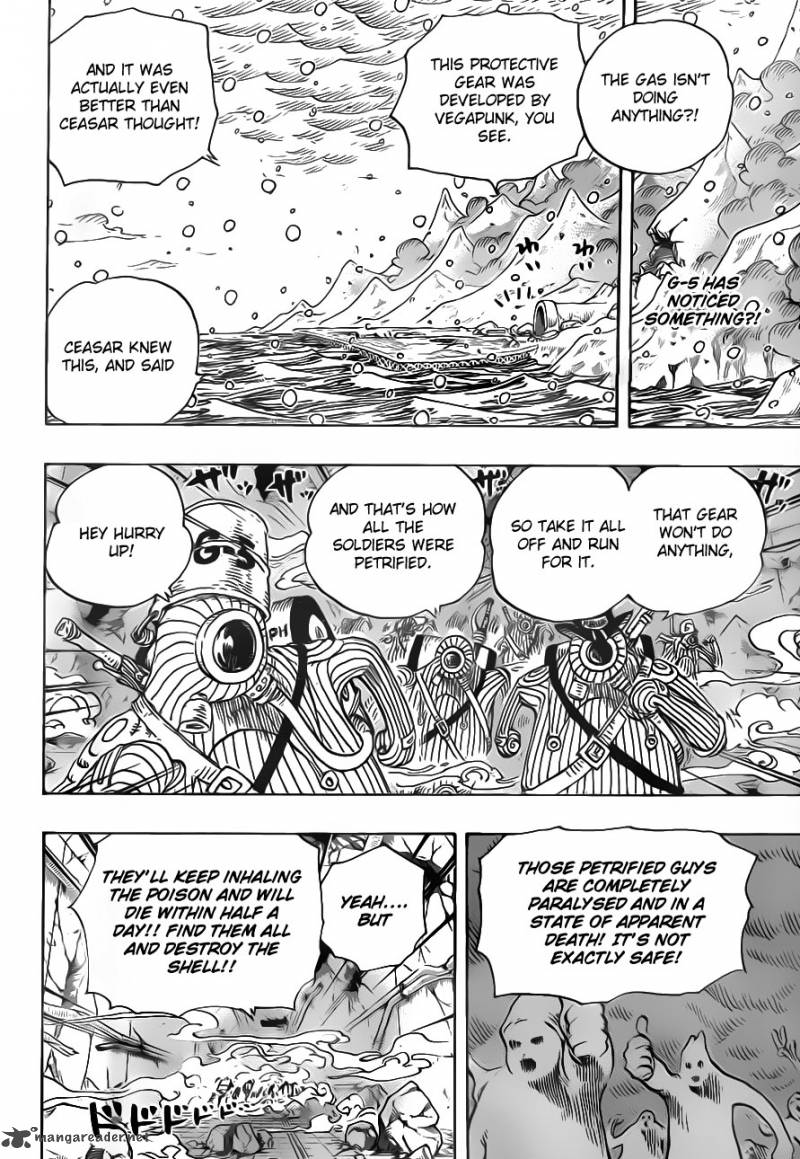 One Piece Chapter 698 — page 4