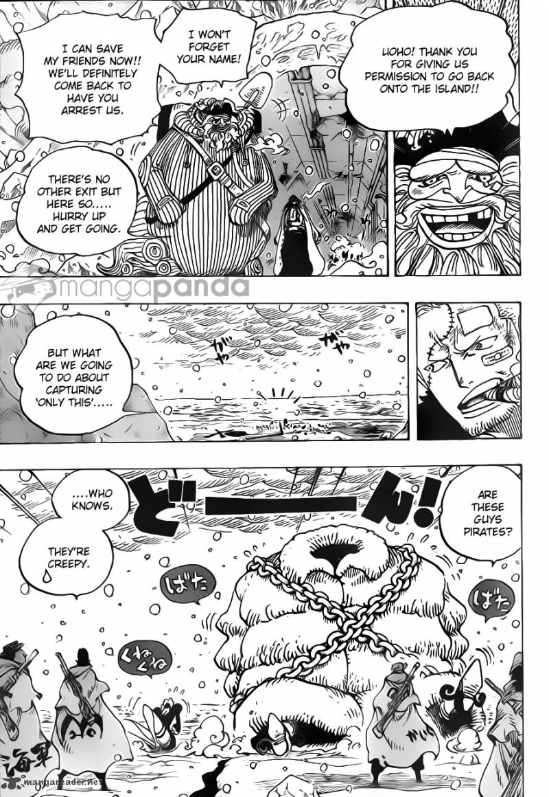 One Piece Chapter 698 — page 5