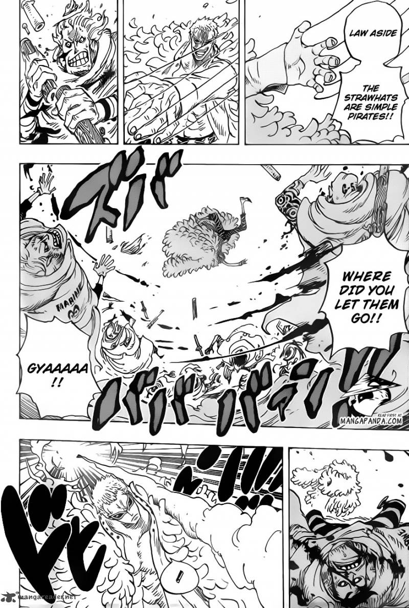 One Piece Chapter 698 — page 10