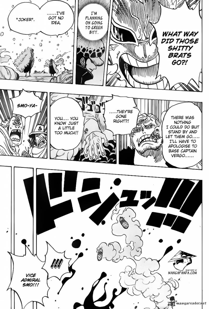 One Piece Chapter 698 — page 11