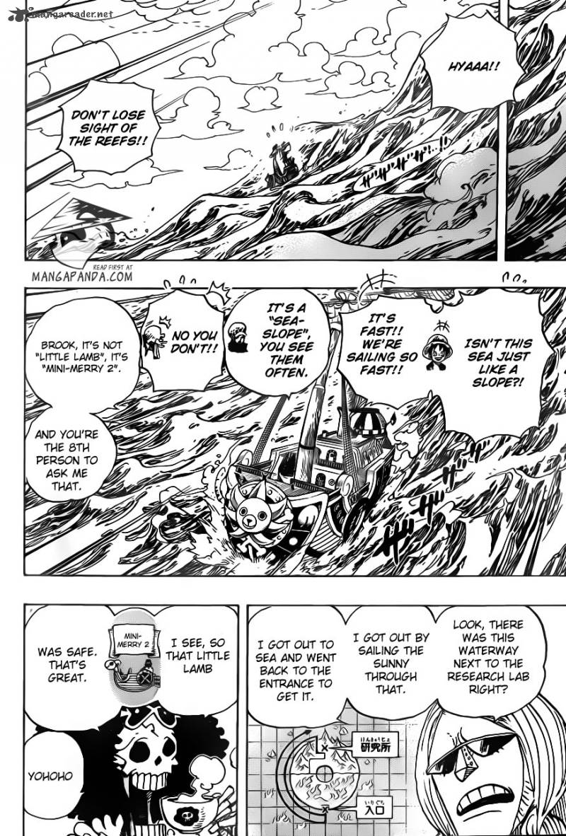 One Piece Chapter 698 — page 12