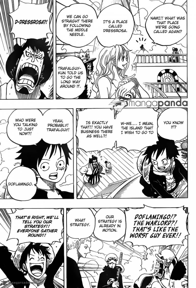 One Piece Chapter 698 — page 13