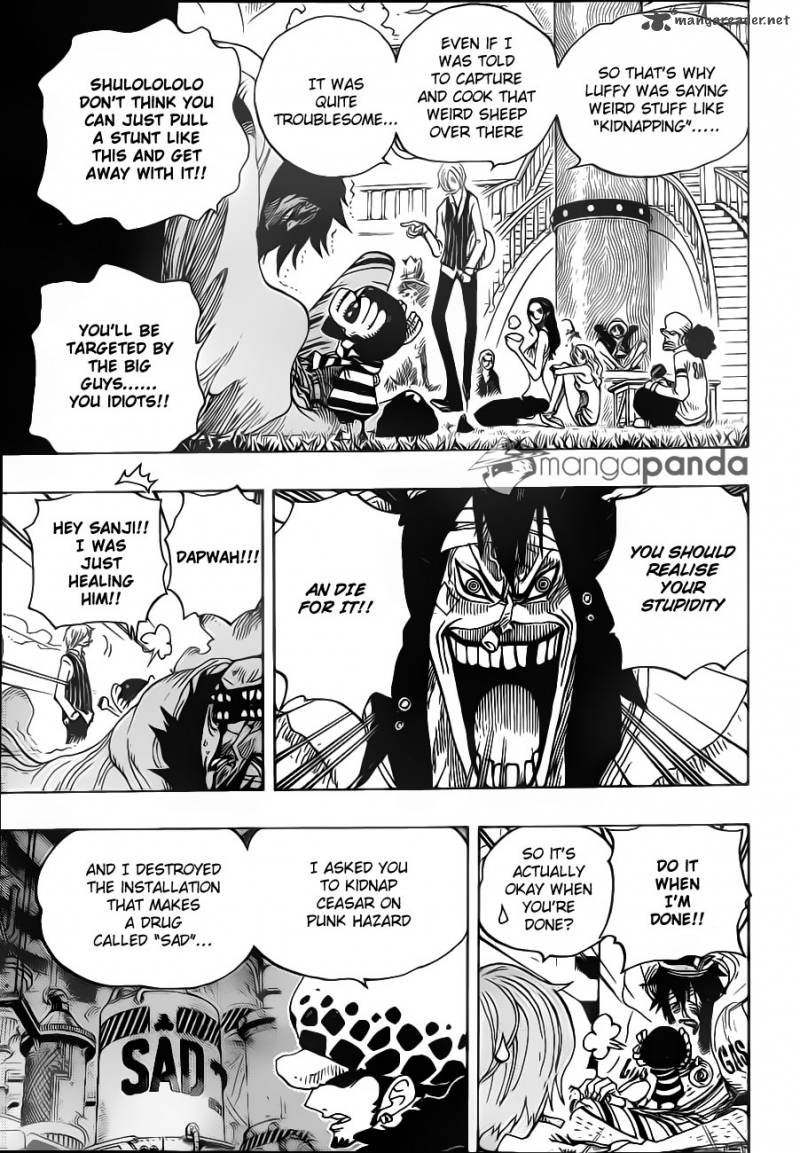 One Piece Chapter 698 — page 15