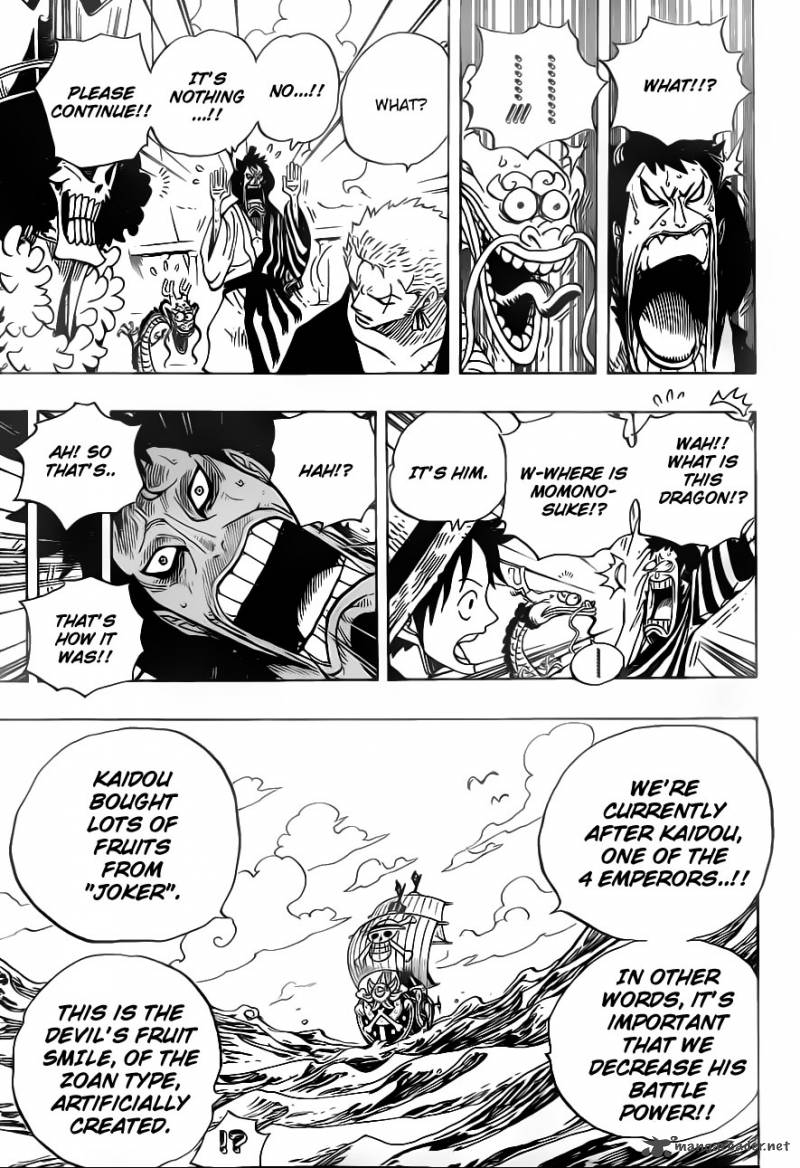 One Piece Chapter 698 — page 17