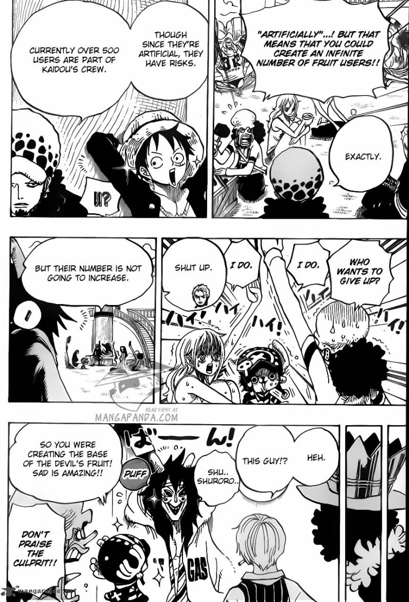 One Piece Chapter 698 — page 18