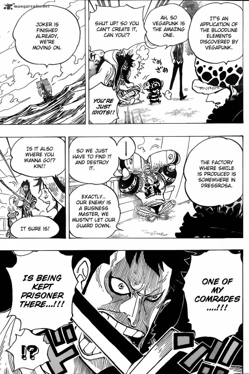 One Piece Chapter 698 — page 19