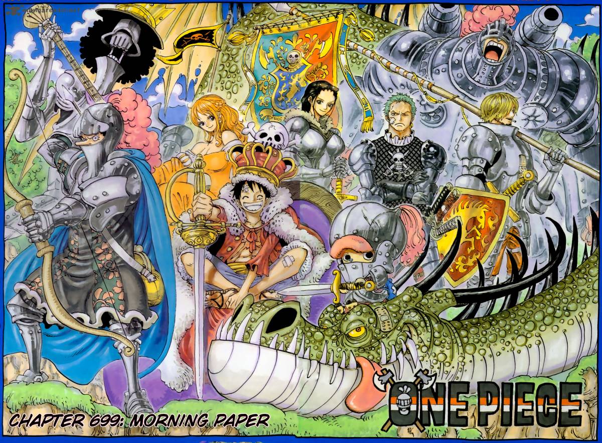 One Piece Chapter 699 — page 2