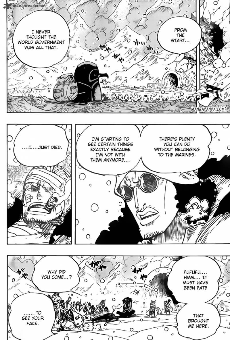 One Piece Chapter 699 — page 8