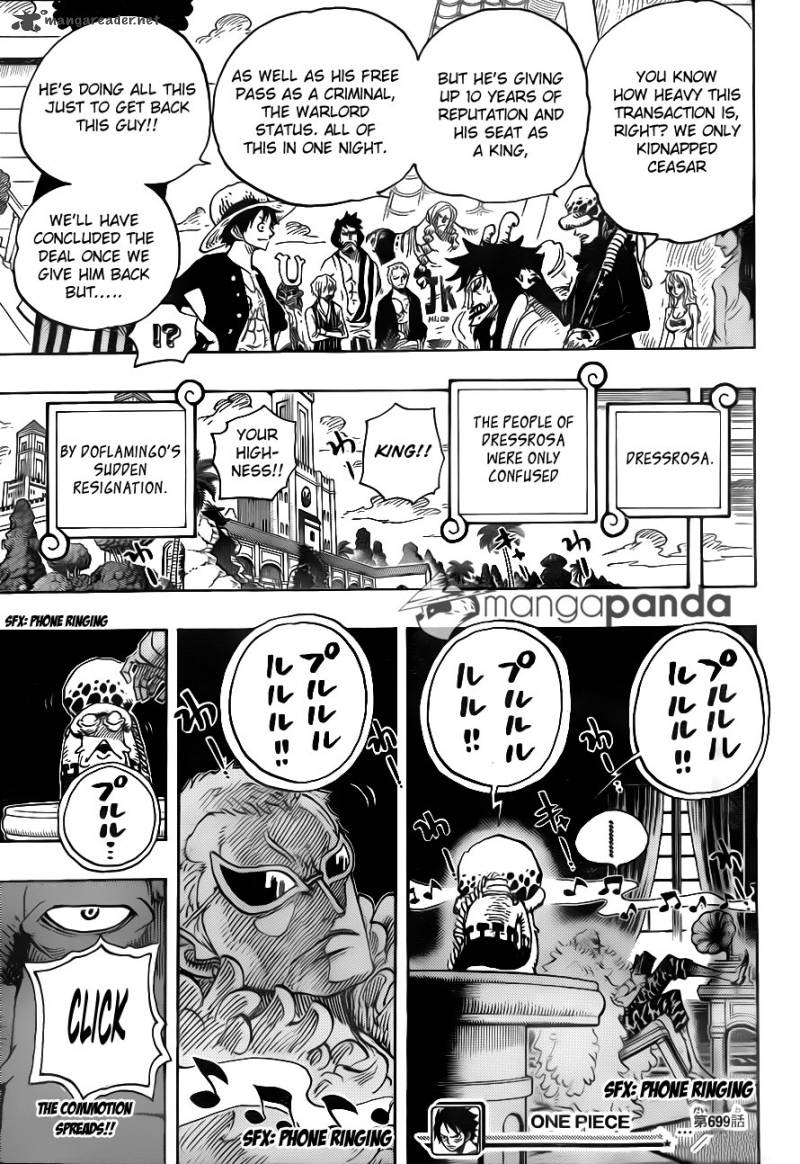 One Piece Chapter 699 — page 19