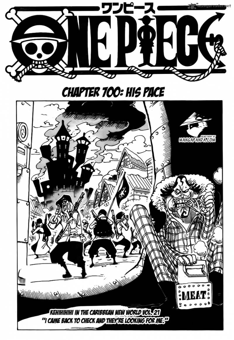 One Piece Chapter 700 — page 4