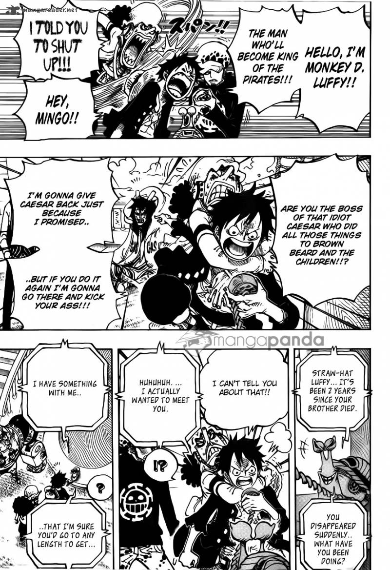 One Piece Chapter 700 — page 8