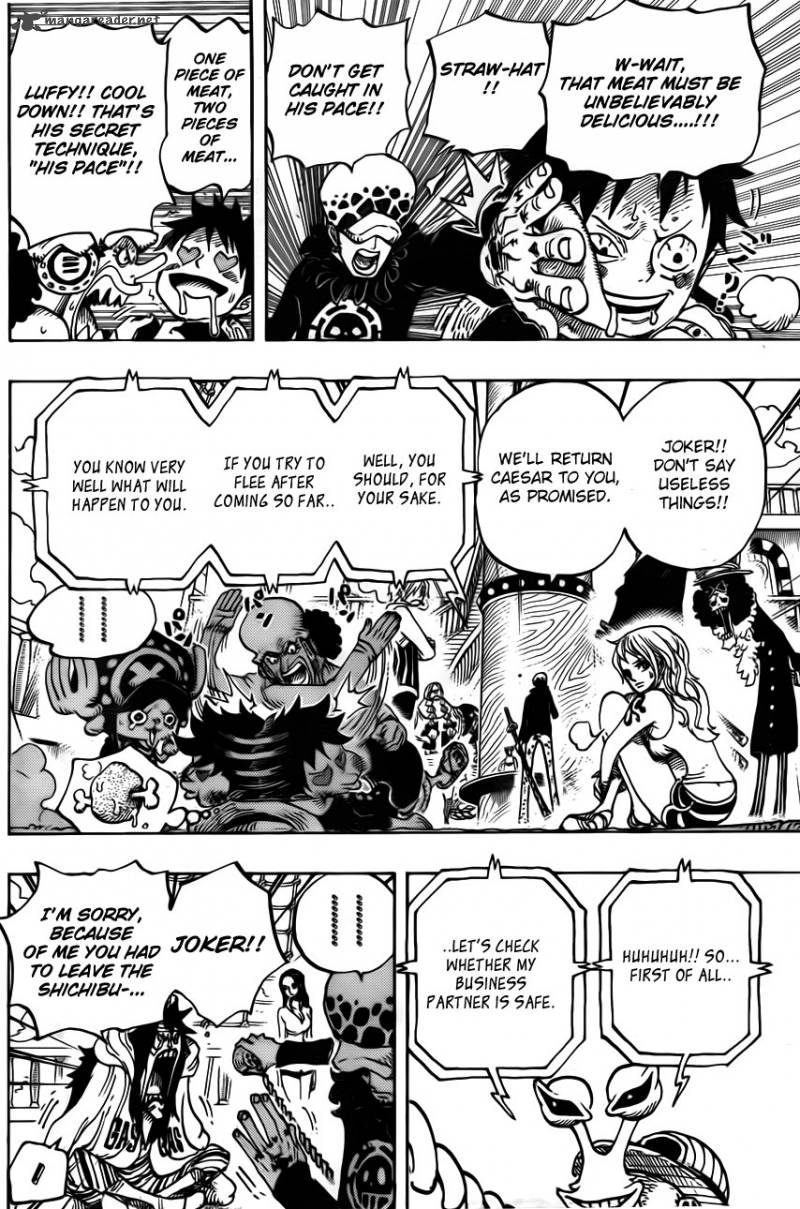 One Piece Chapter 700 — page 9