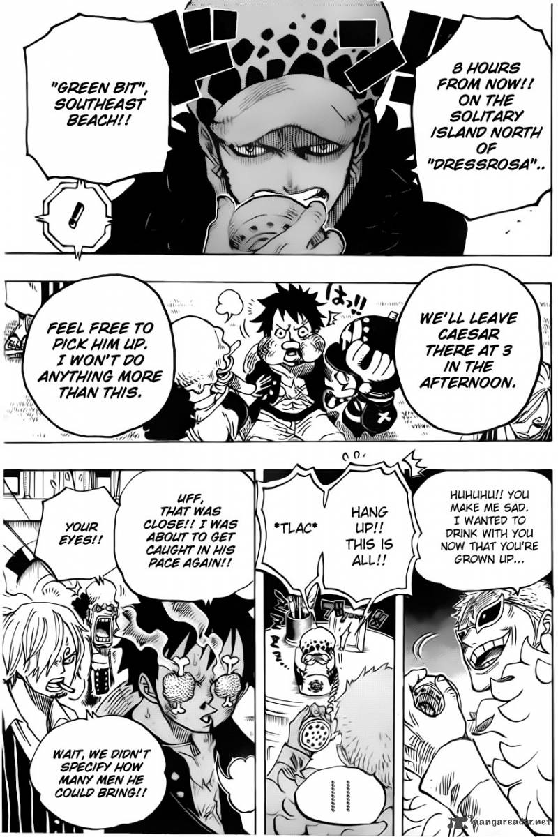 One Piece Chapter 700 — page 10