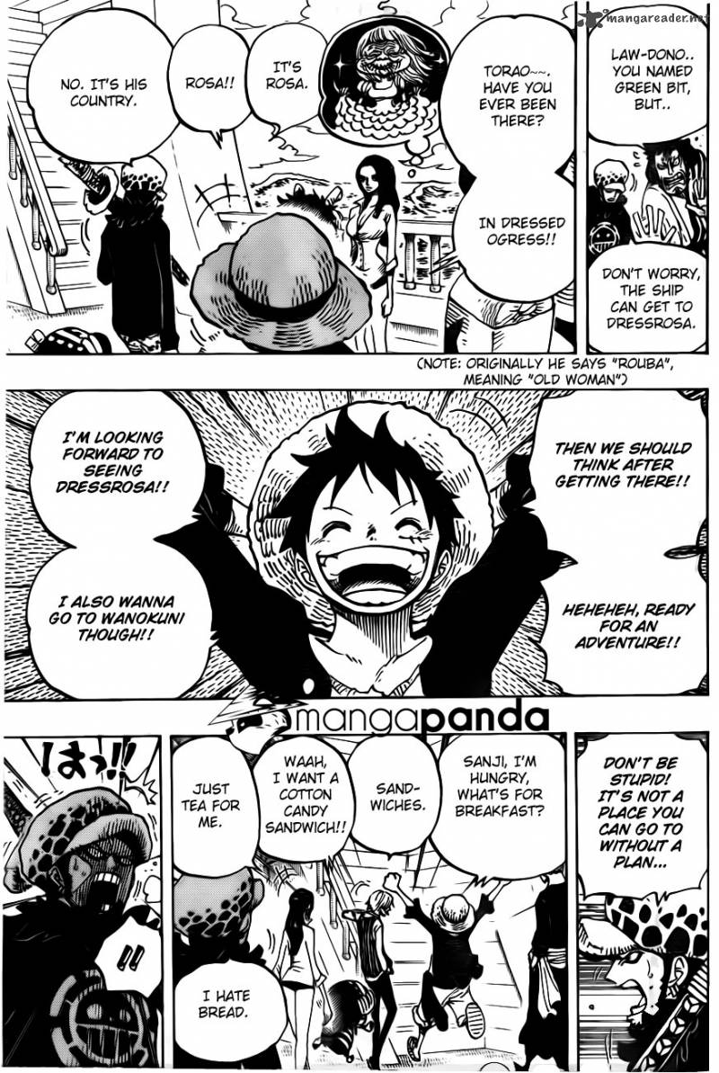 One Piece Chapter 700 — page 12