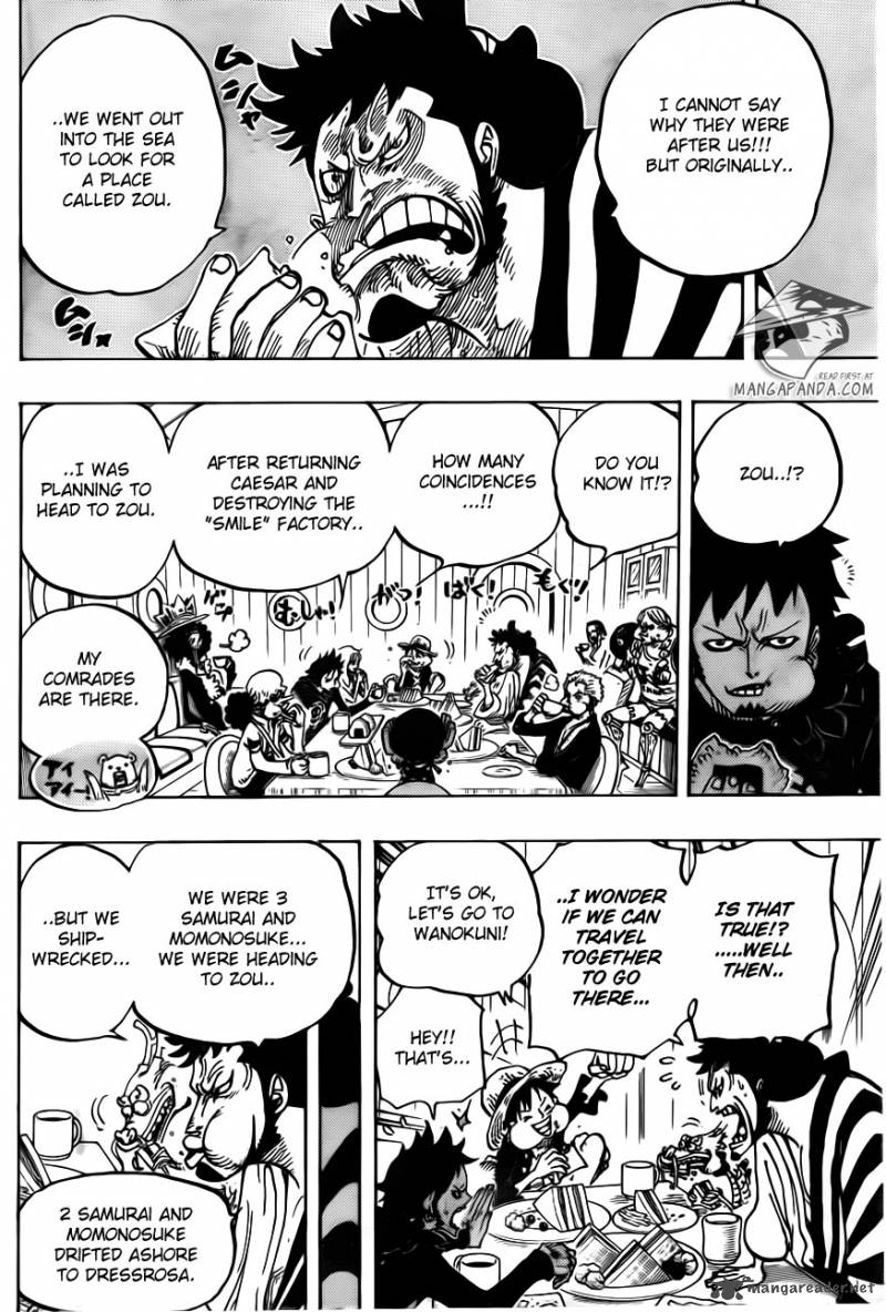 One Piece Chapter 700 — page 13