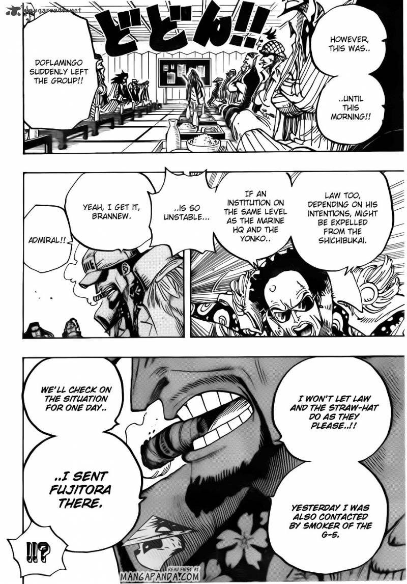 One Piece Chapter 700 — page 17
