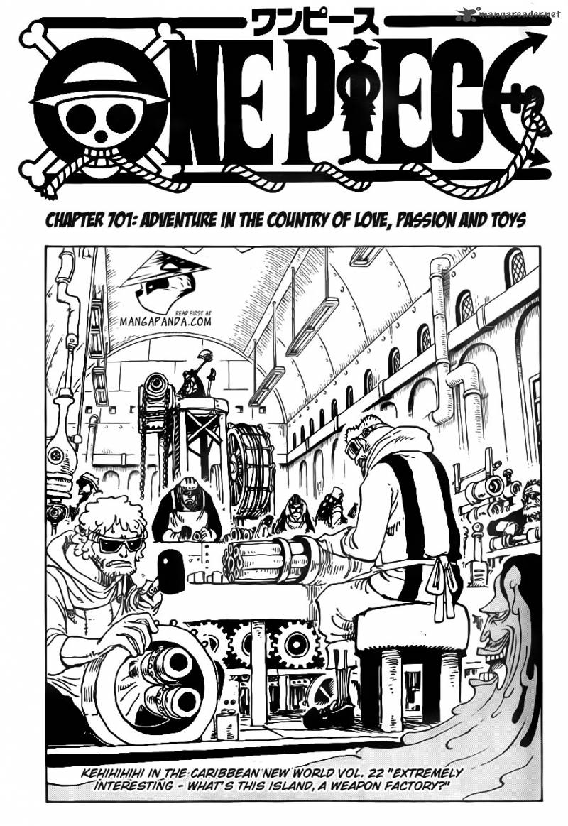 One Piece Chapter 701 — page 3