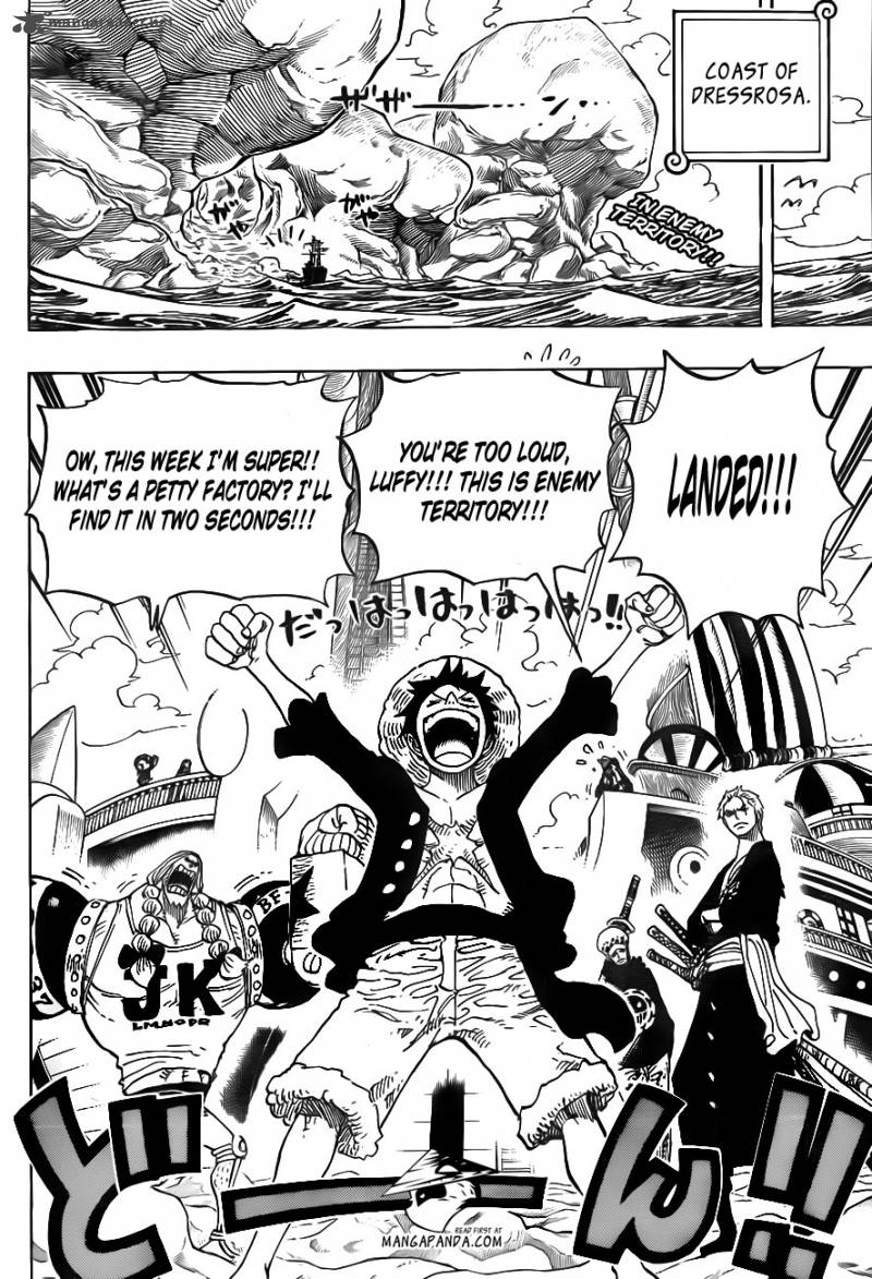 One Piece Chapter 701 — page 4