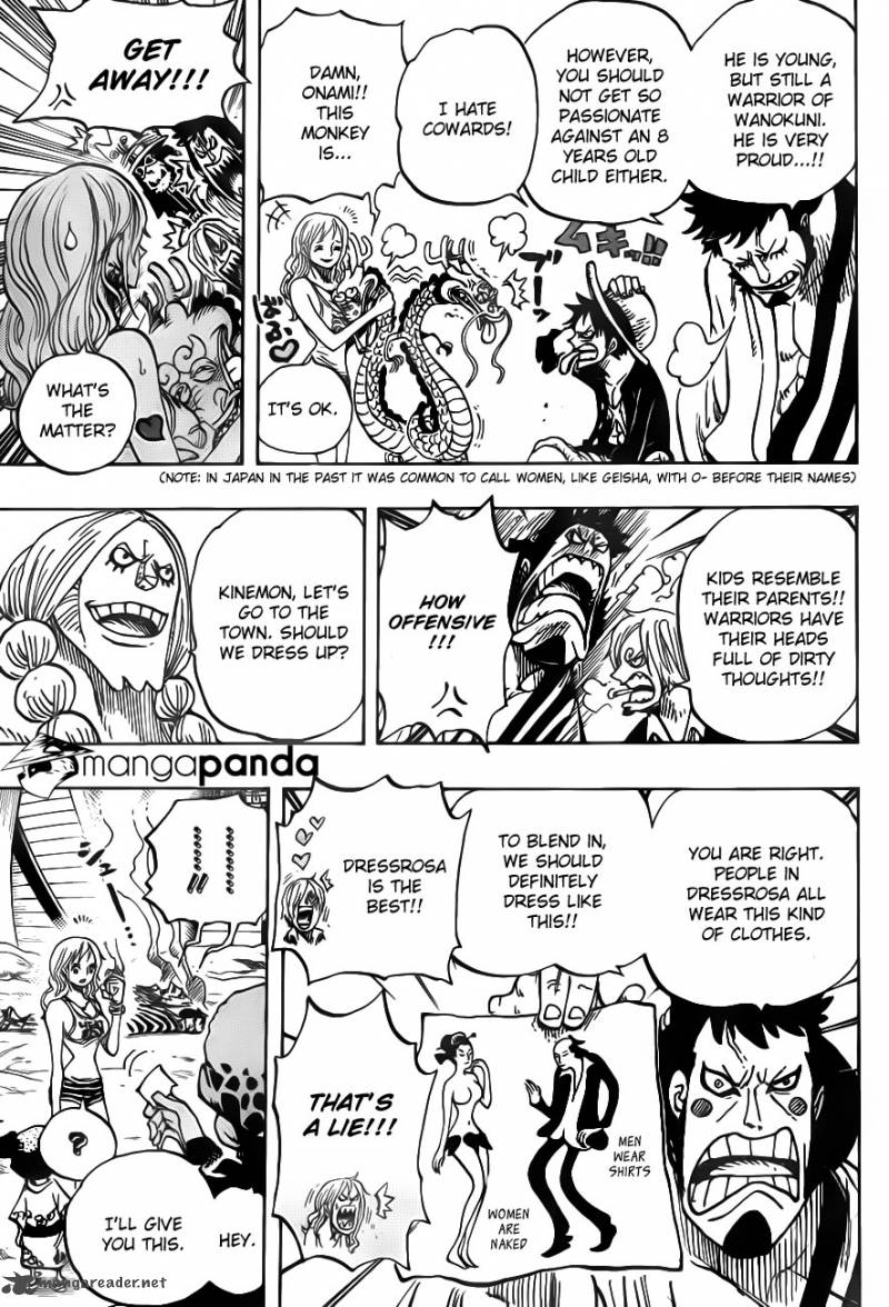 One Piece Chapter 701 — page 7