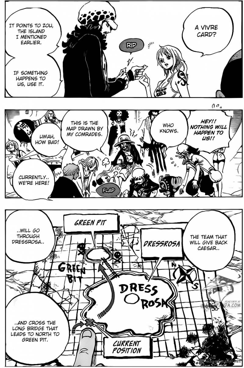 One Piece Chapter 701 — page 8