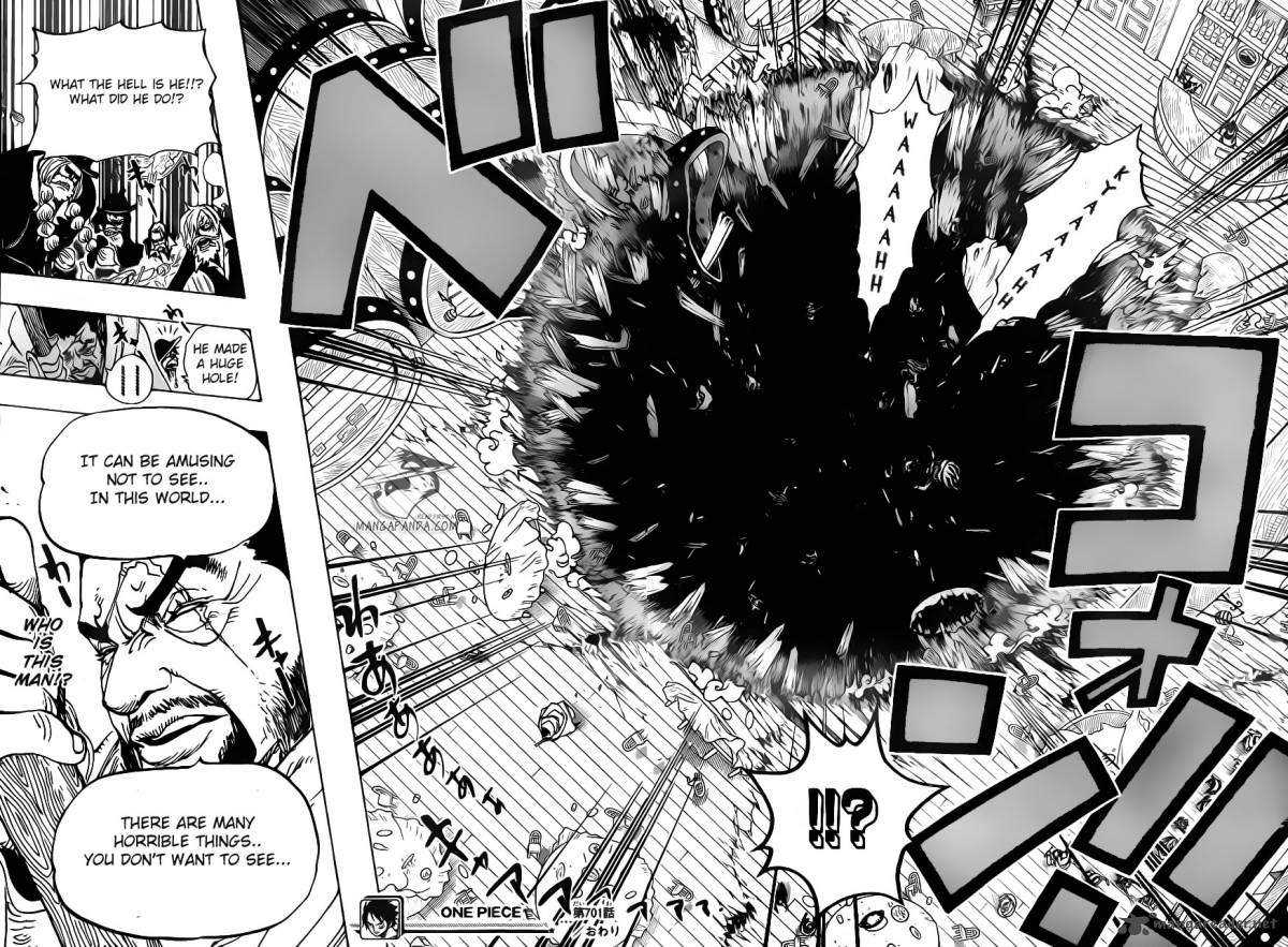 One Piece Chapter 701 — page 20