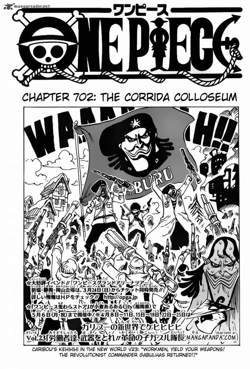 One Piece Chapter 702 — page 3