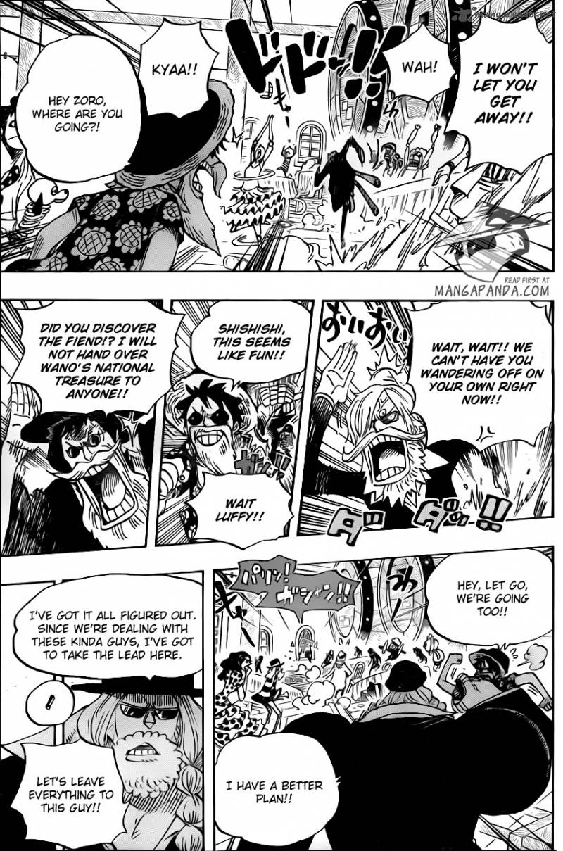 One Piece Chapter 702 — page 9