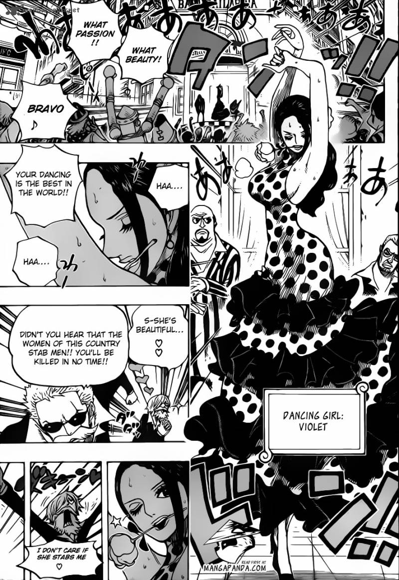 One Piece Chapter 703 — page 9