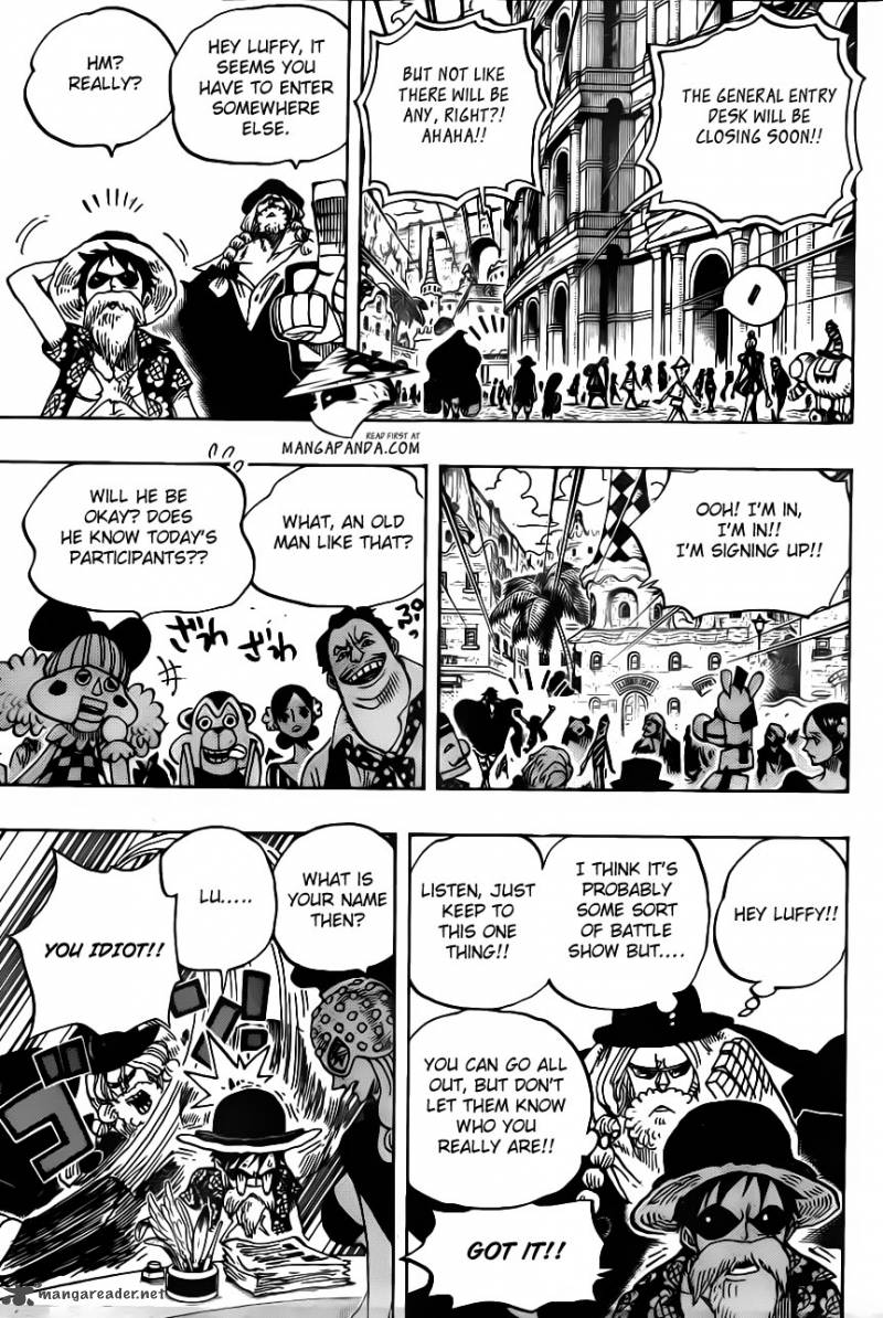 One Piece Chapter 703 — page 17