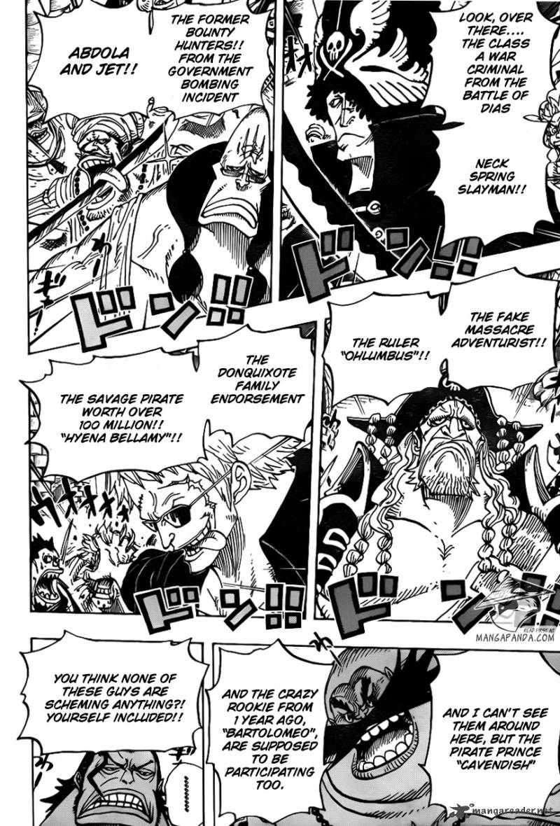 One Piece Chapter 704 — page 8