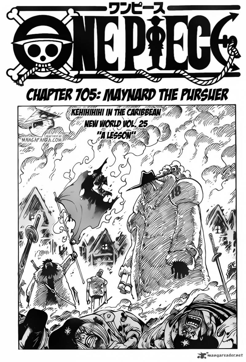 One Piece Chapter 705 — page 2