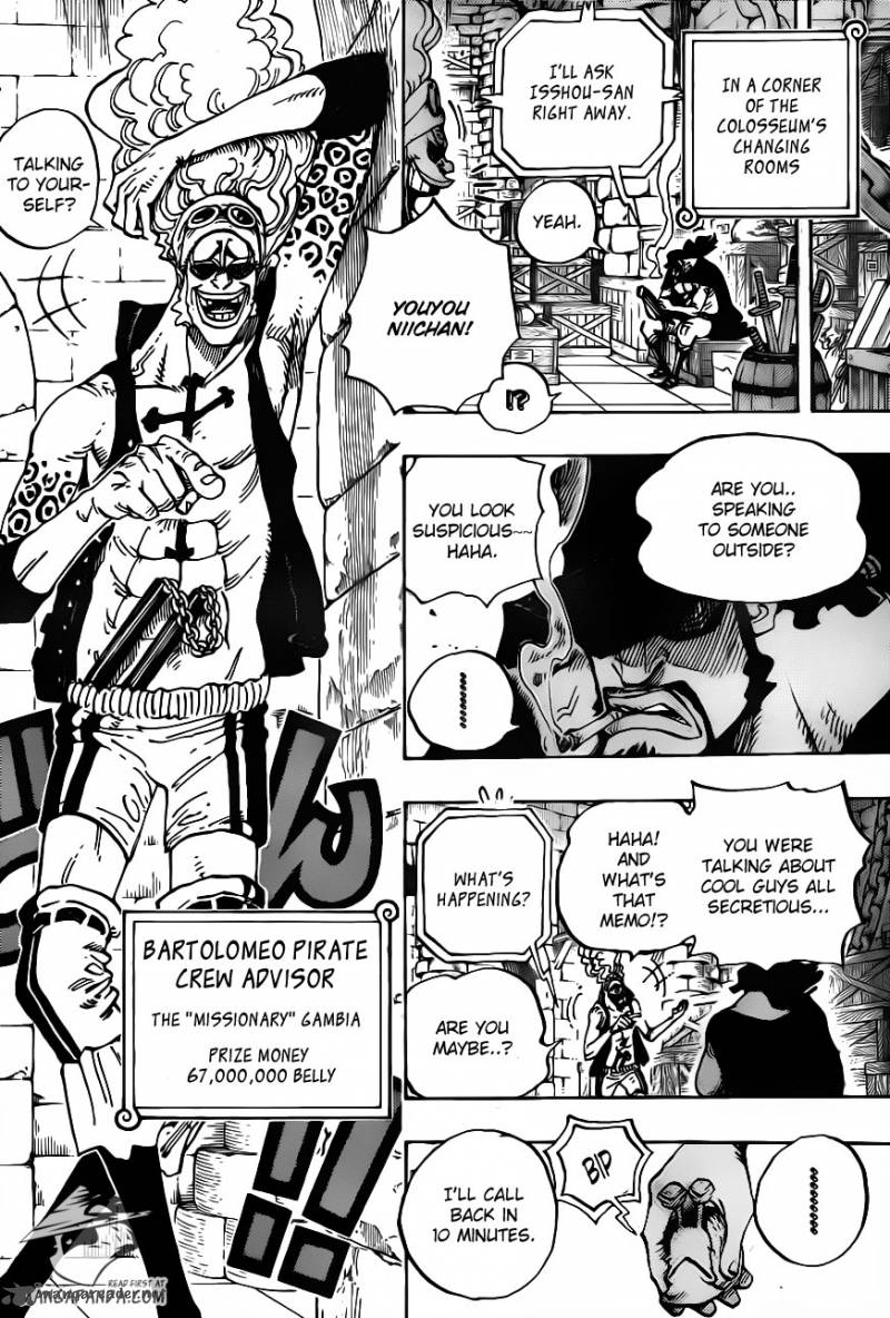 One Piece Chapter 705 — page 5