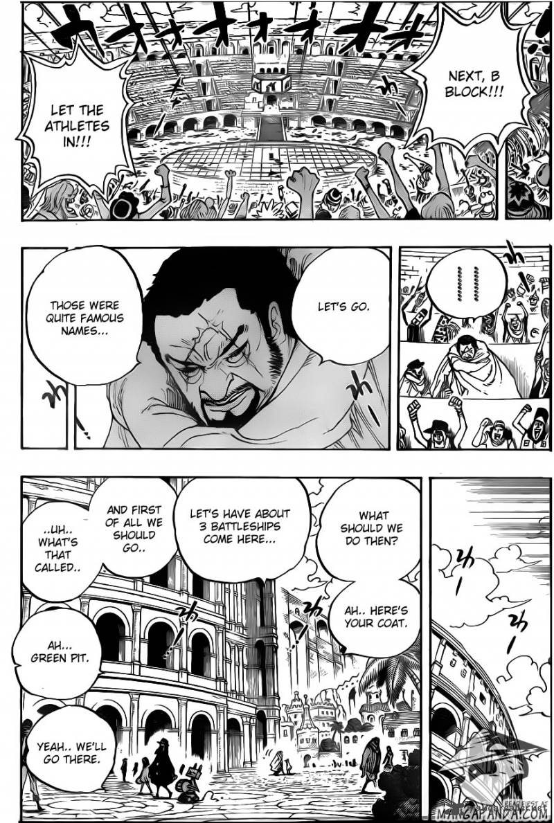 One Piece Chapter 705 — page 7