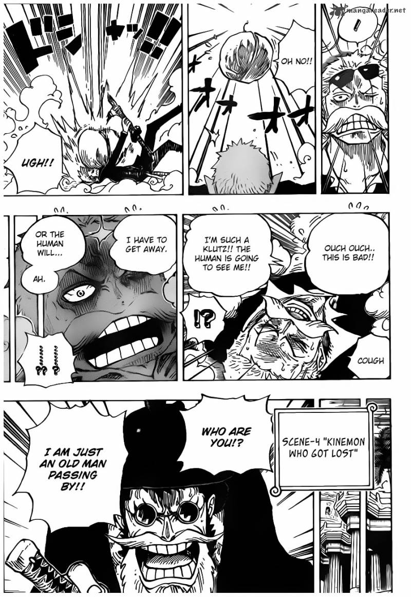 One Piece Chapter 705 — page 14