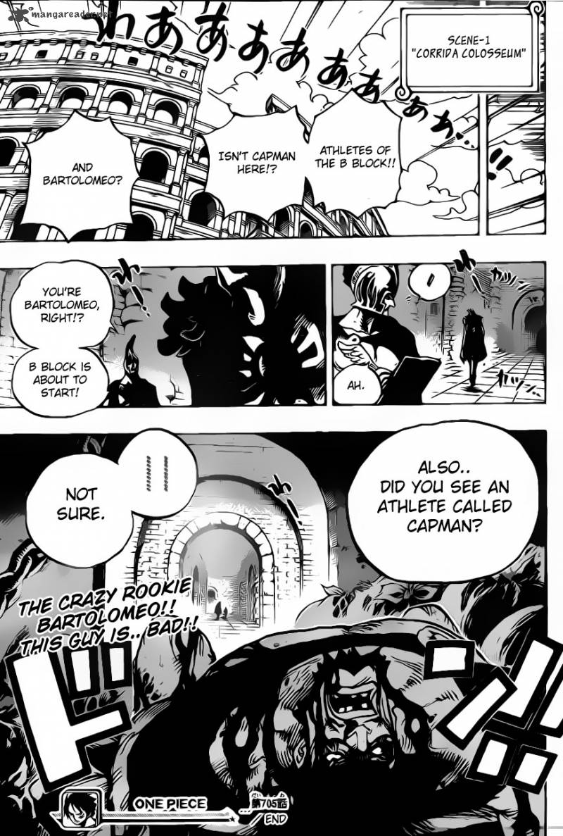 One Piece Chapter 705 — page 20