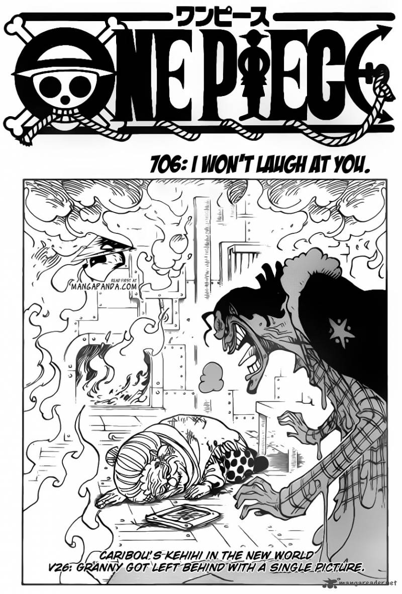One Piece Chapter 706 — page 3