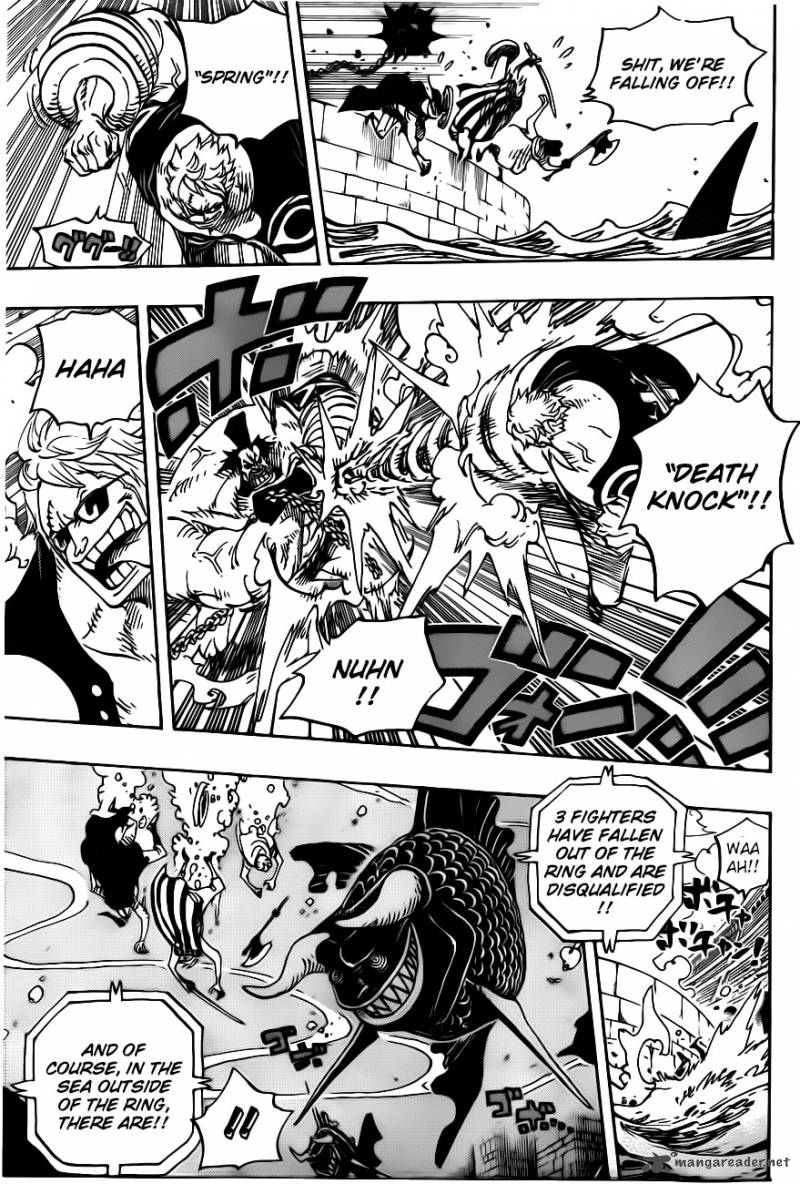 One Piece Chapter 707 — page 6