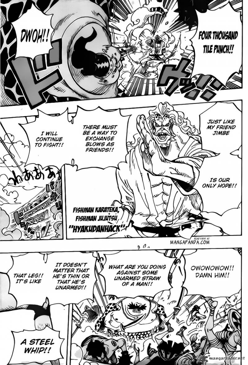 One Piece Chapter 707 — page 10