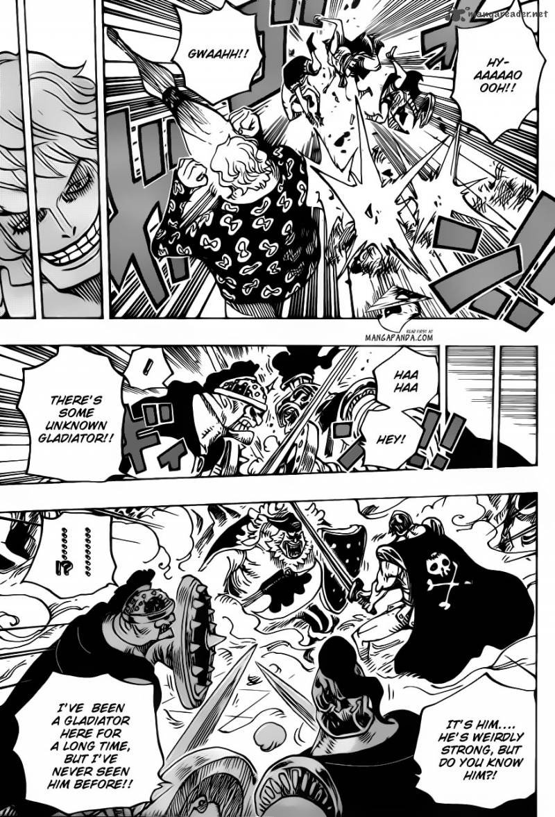 One Piece Chapter 707 — page 12