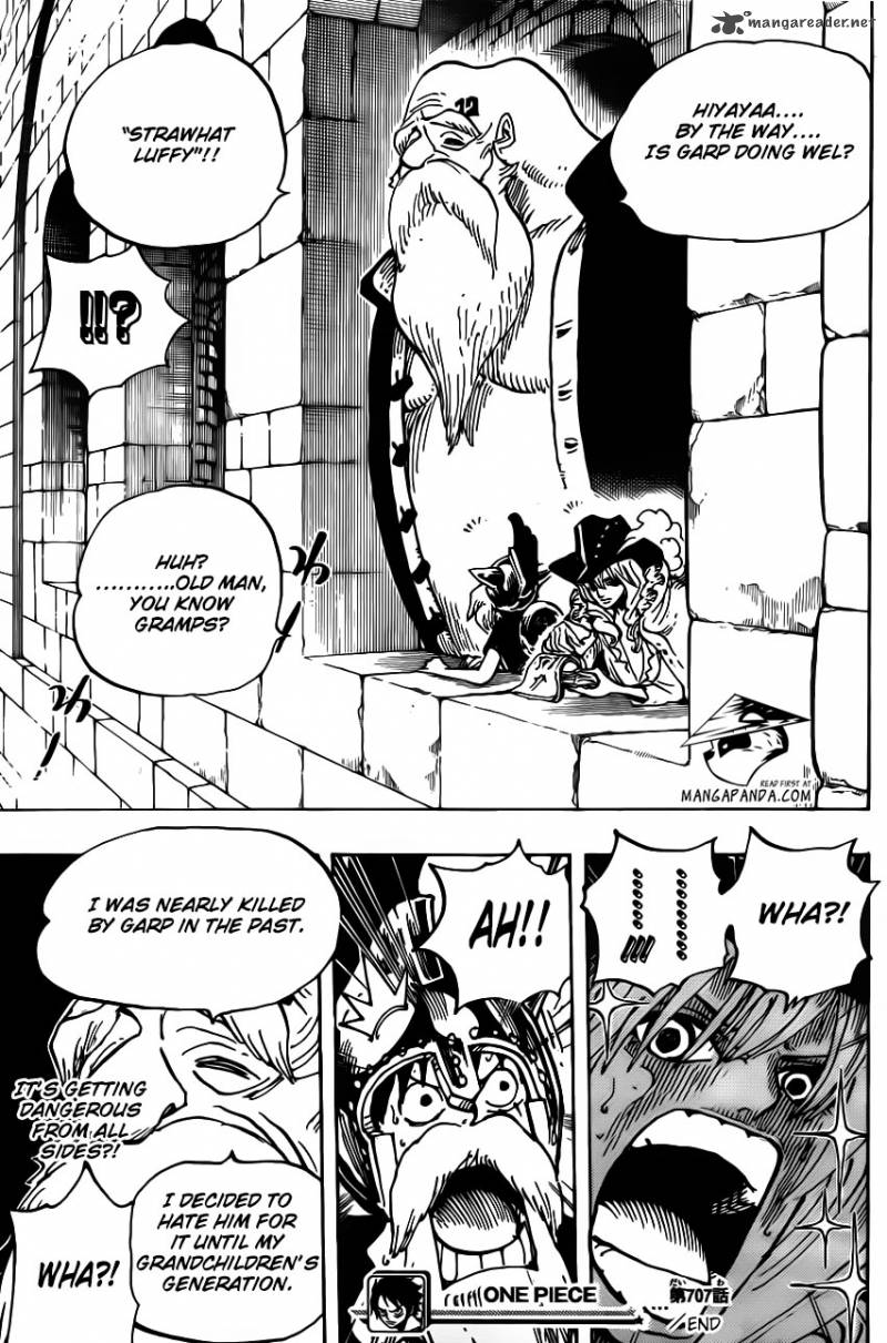 One Piece Chapter 707 — page 16